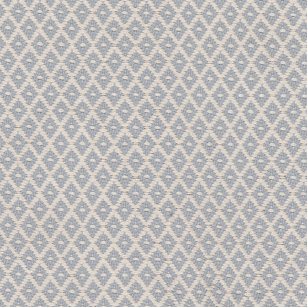Riviera Handwoven Indoor/Outdoor Rug Swatch | Swedish Blue