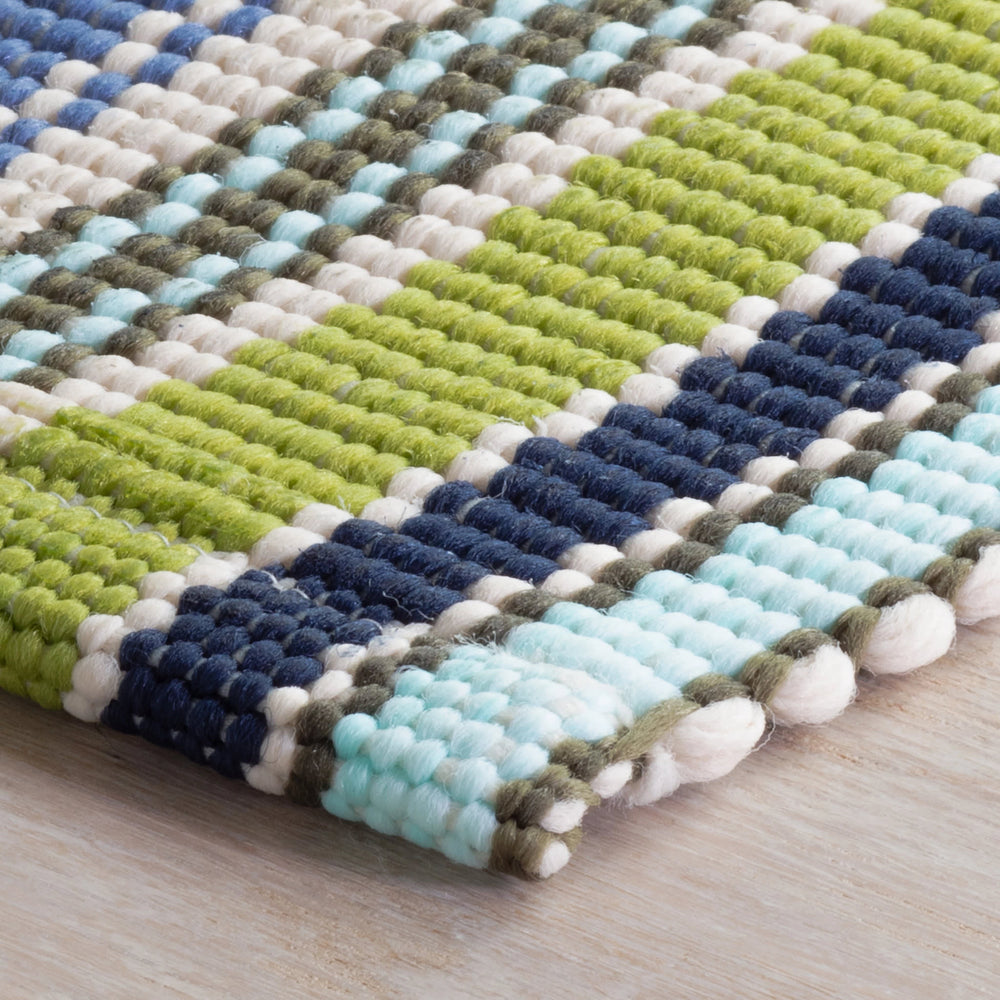 Pond Stripe Handwoven Indoor/Outdoor Rug | Multi
