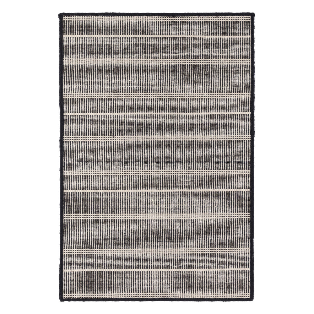 Samson Handwoven Indoor/Outdoor Custom Rug by Bunny Williams | Black