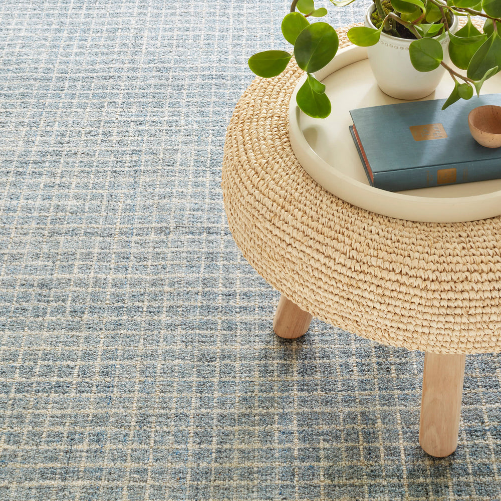Conall Hand Micro Hooked Wool Rug | Slate