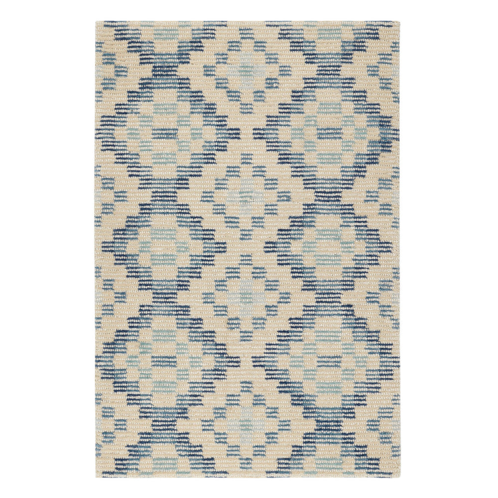 Diamond Cove Hand Tufted Wool Rug | Blue