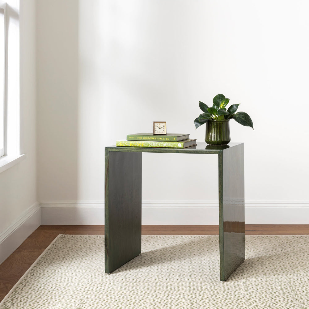 Happy Chevron Woven Indoor/Outdoor Custom Rug | Sage