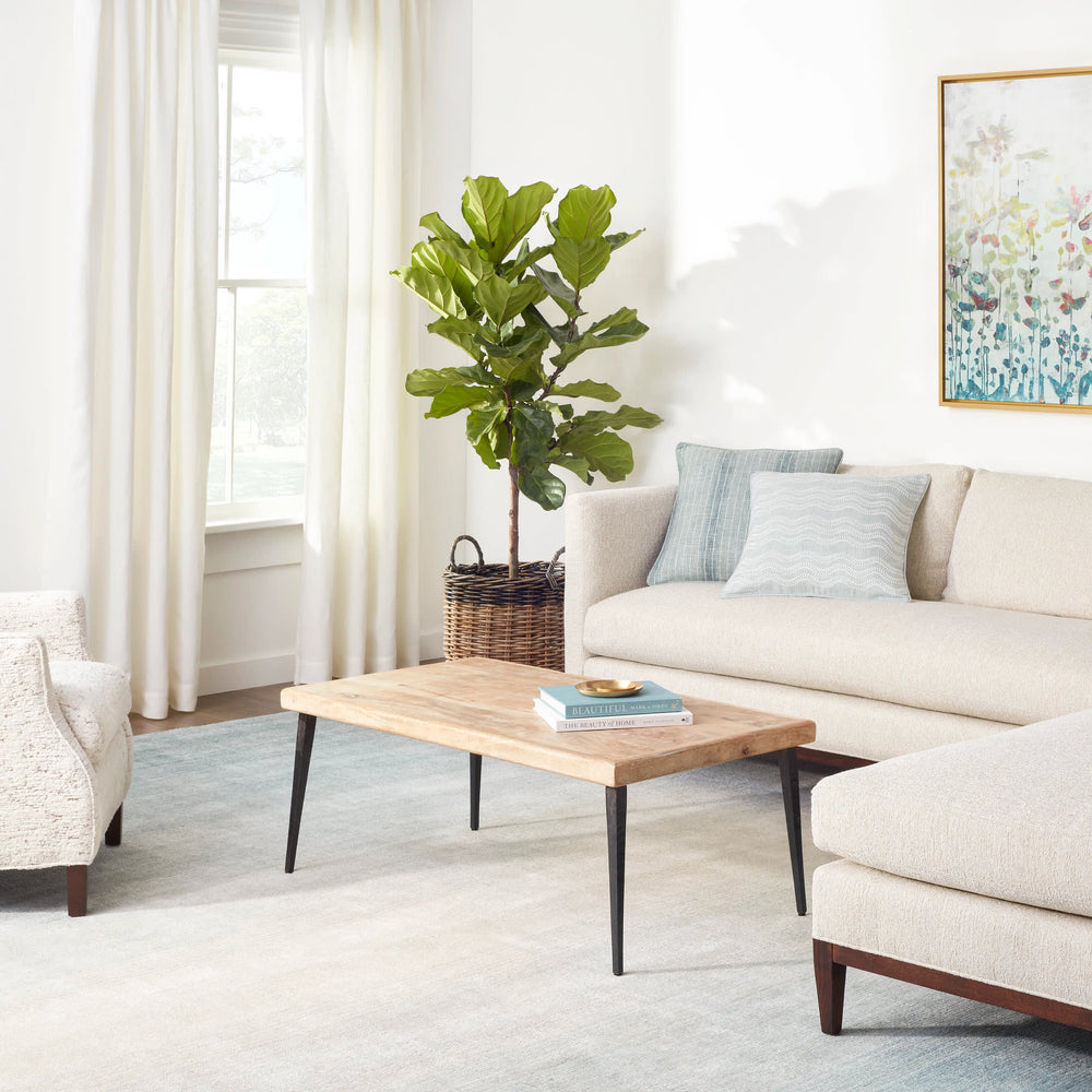 Pandora Hand Loom Knotted Rug | Sky