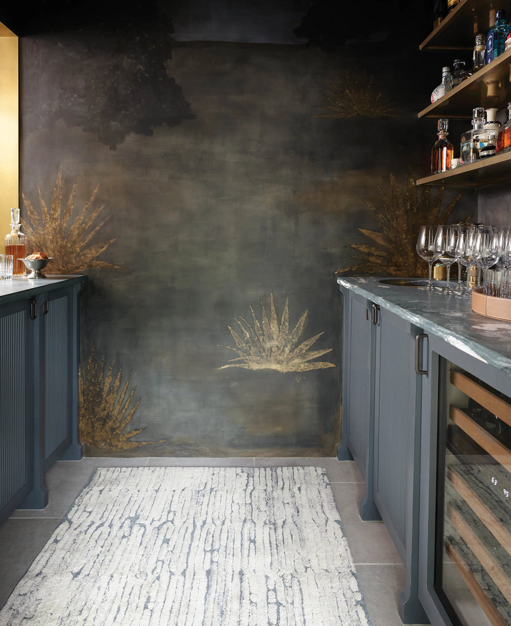 Malone Hand Tufted Wool Rug | Everglade