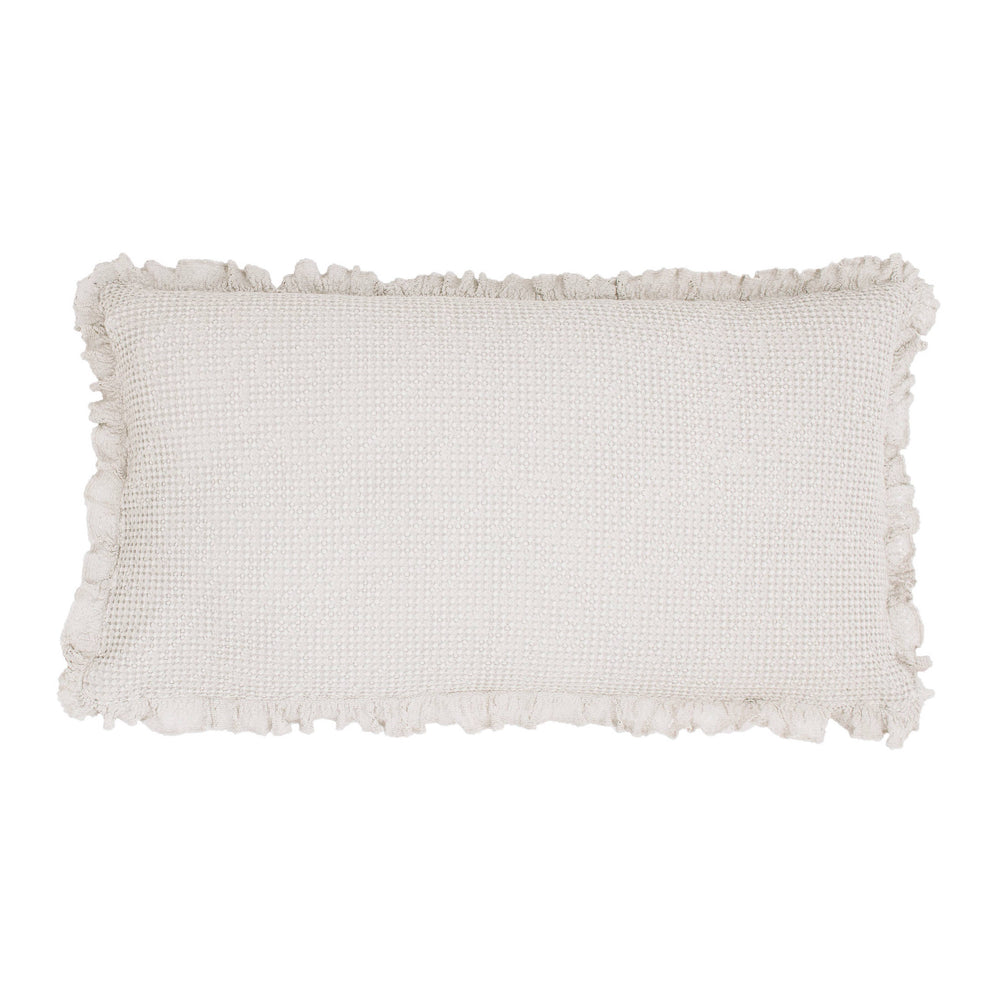 Wruffle Matelasse Decorative Pillow Cover | Grey
