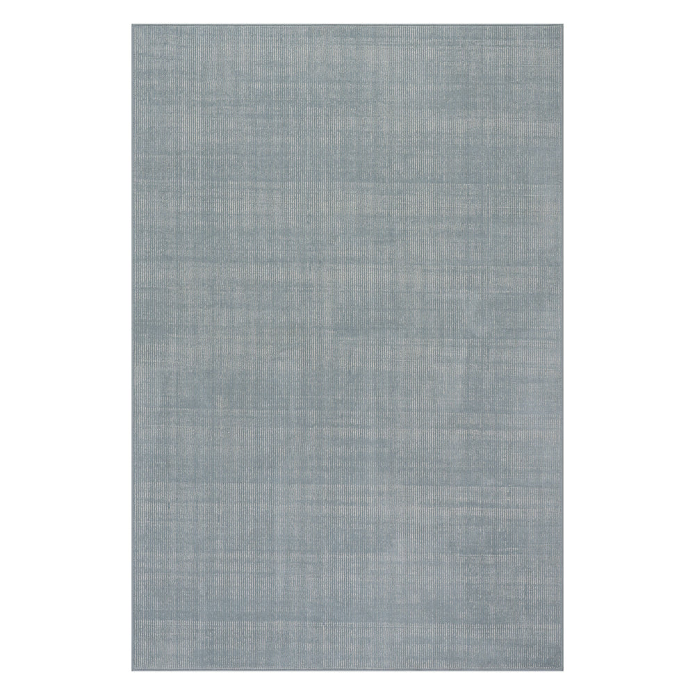 Delphine Textured Indoor/Outdoor Custom Rug | Blue