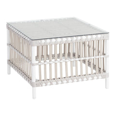 Mamau Outdoor Side Table | Dove White