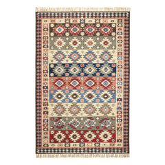 Balsam Kilim Handwoven Wool Rug | Multi