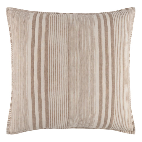 Carolina Stripe Quilted Sham | Natural