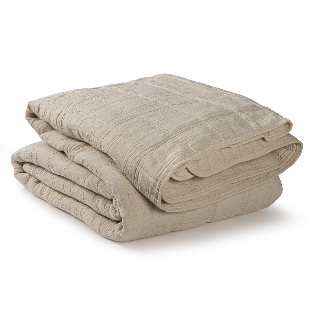 Monet Quilt Swatch | Natural