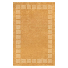 Lira High-Low Wool-Blend Rug | Golden Butter