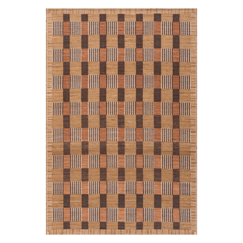 Edgartown Indoor/Outdoor Rug | Golden Brown