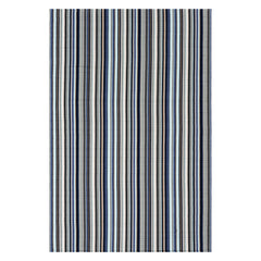 Westbrook Stripe Handwoven Indoor/Outdoor Rug | Blue