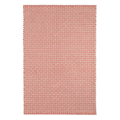 Miss Muffet Handwoven Cotton Rug | Paprika