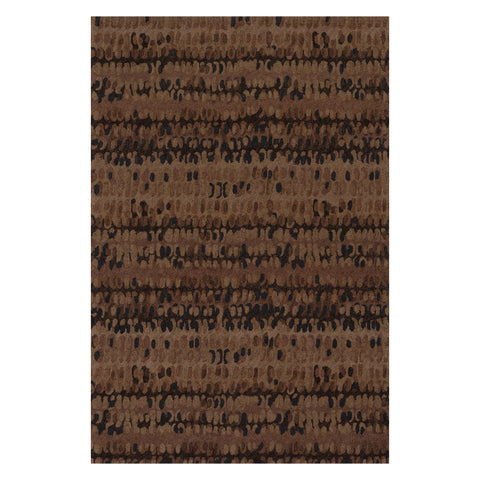 Paint Chip Hand Micro Hooked Wool Rug | Bark