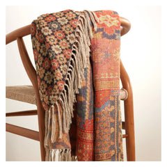 Anatolia Linen Throw | Orange