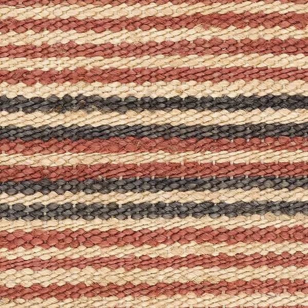 Zeppelin Handwoven Jute Rug Swatch | Multi