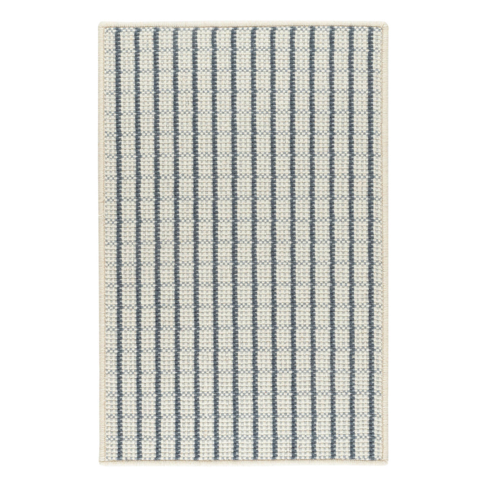 Lawrence Woven Wool Custom Rug | Denim