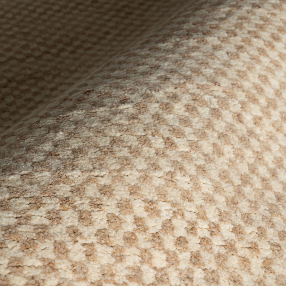 Pierce Hand Knotted Wool Rug | Wheat