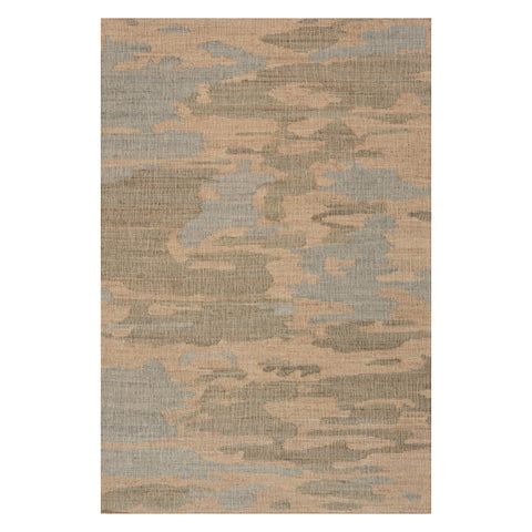 Navi Textured Abstract Indoor Rug | Natural