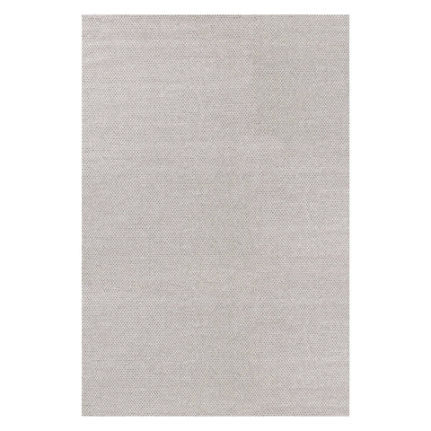 Honeycomb Handwoven Wool Rug | Ivory/Grey