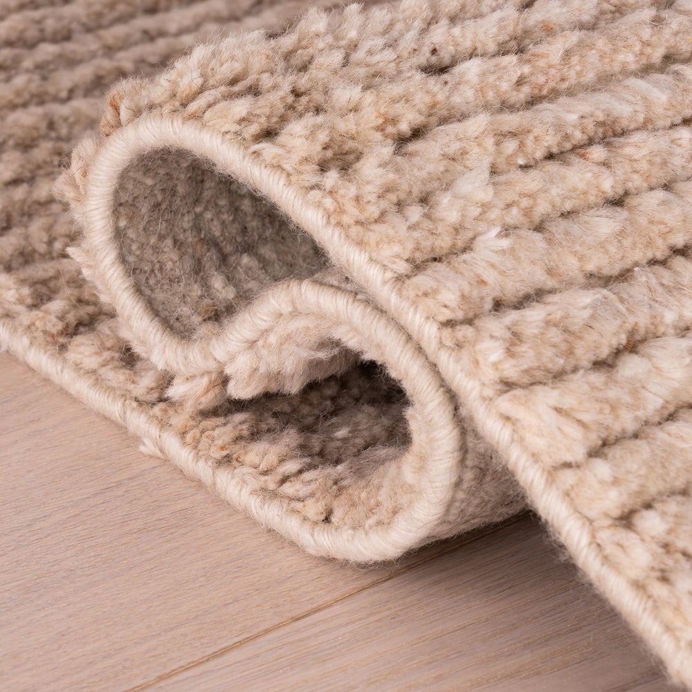 Duna Hand Knotted Wool Rug | Sand