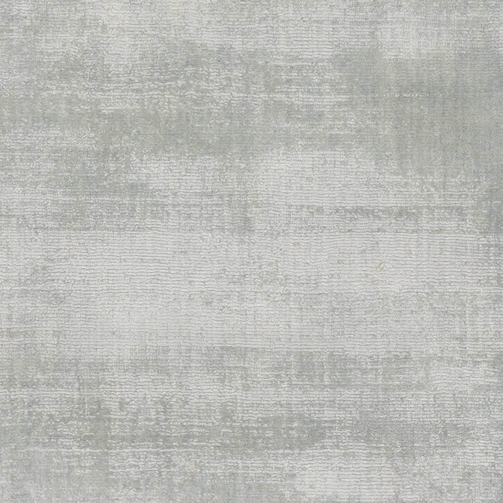 Alva Hand Loom Knotted Viscose Rug Swatch | Sky