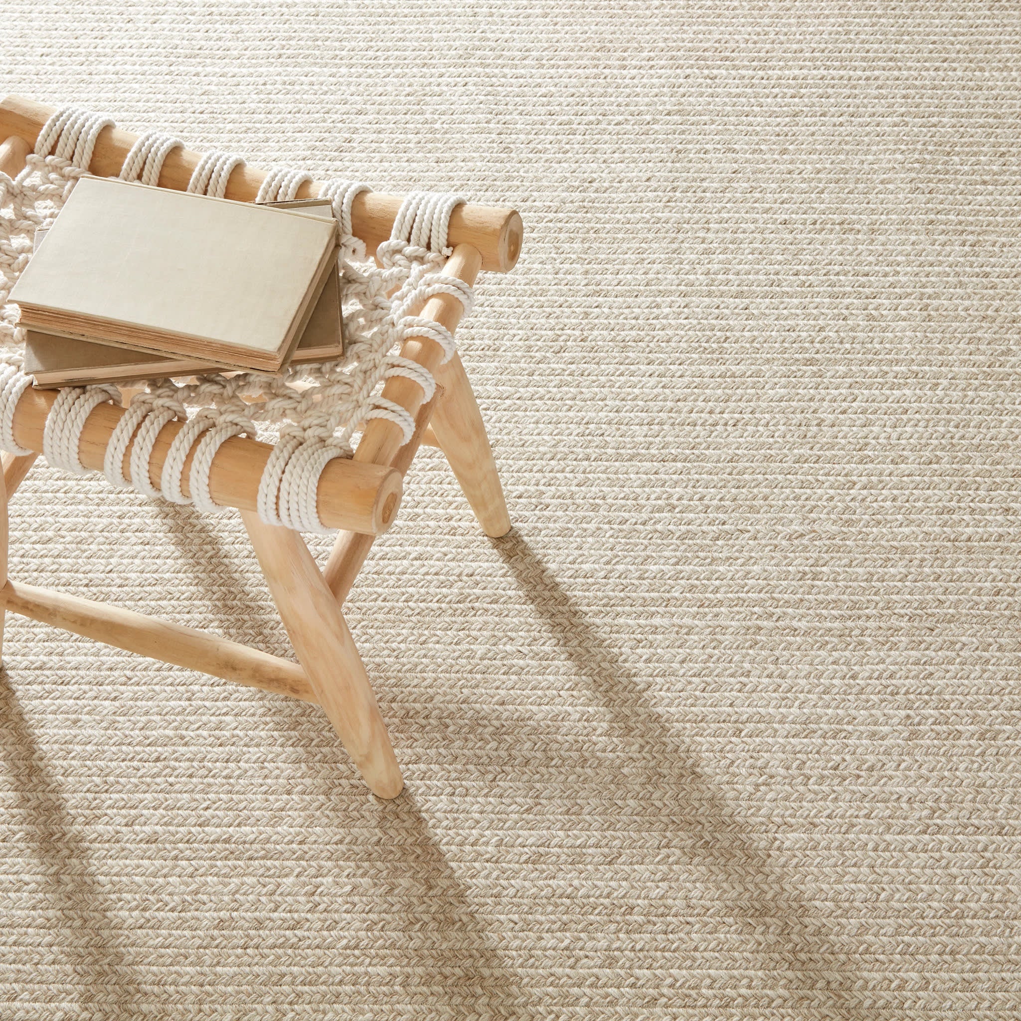Merrill Woven Wool Custom Rug | Natural – Annie Selke