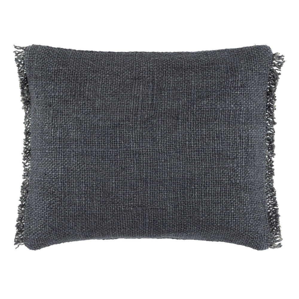 Griffin Linen Decorative Pillow Cover | Granite