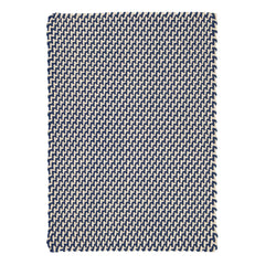 Two-Tone Rope Handwoven Indoor/Outdoor Rug | Navy/Ivory