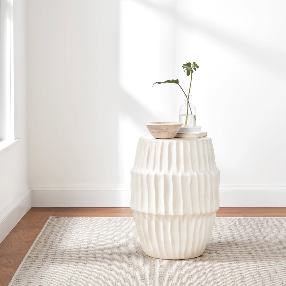 Heath Woven Indoor/Outdoor Custom Rug | Plaster