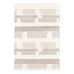 Tread Lightly Handwoven Cotton Rug | Grey