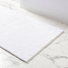 Modesto Bath Rug | White
