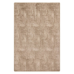 Finch Crosshatch Custom Rug | Brown