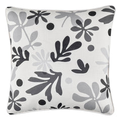 Henri Indoor/Outdoor Decorative Pillow Cover | Grey