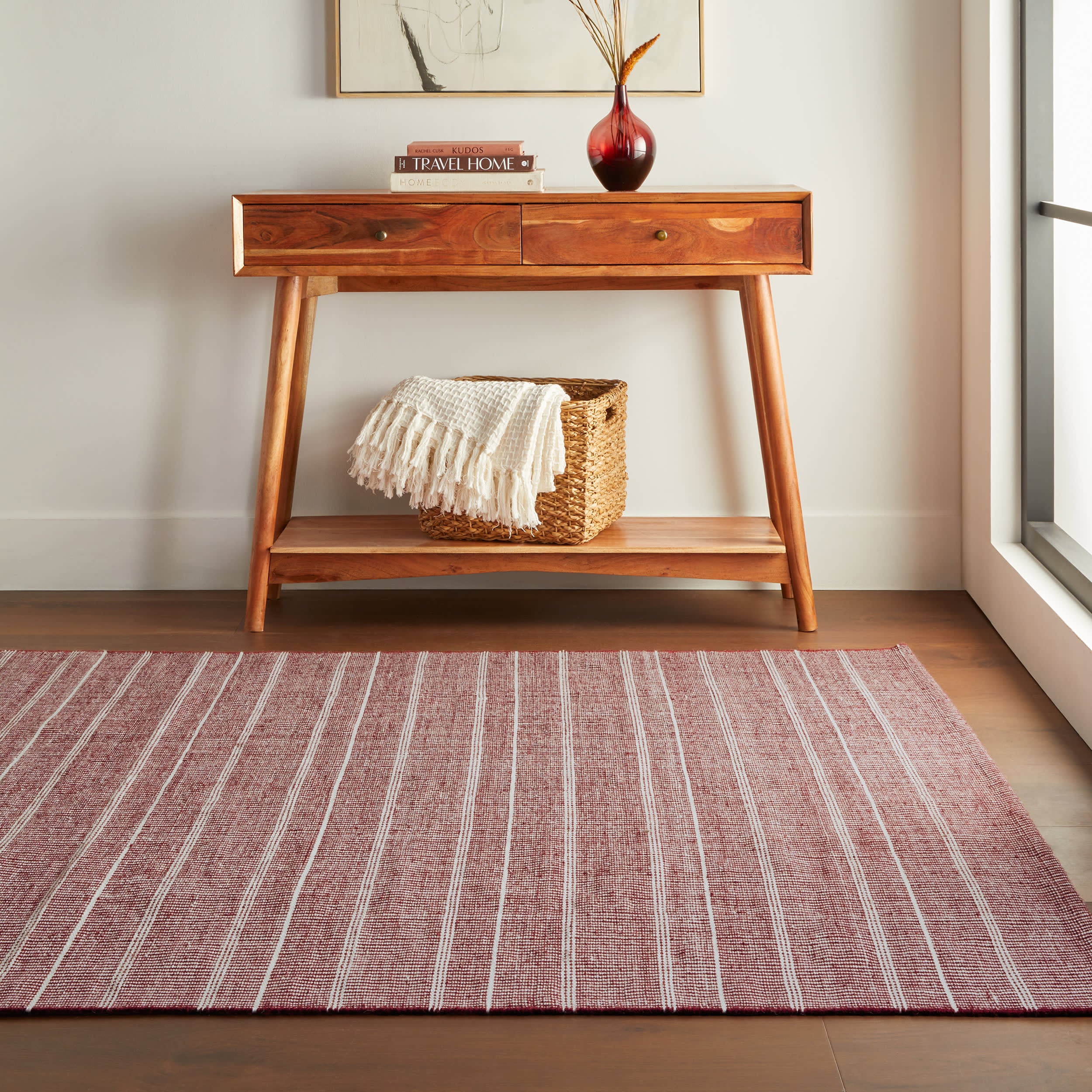Samson Handwoven Indoor/Outdoor Rug | Red – Annie Selke