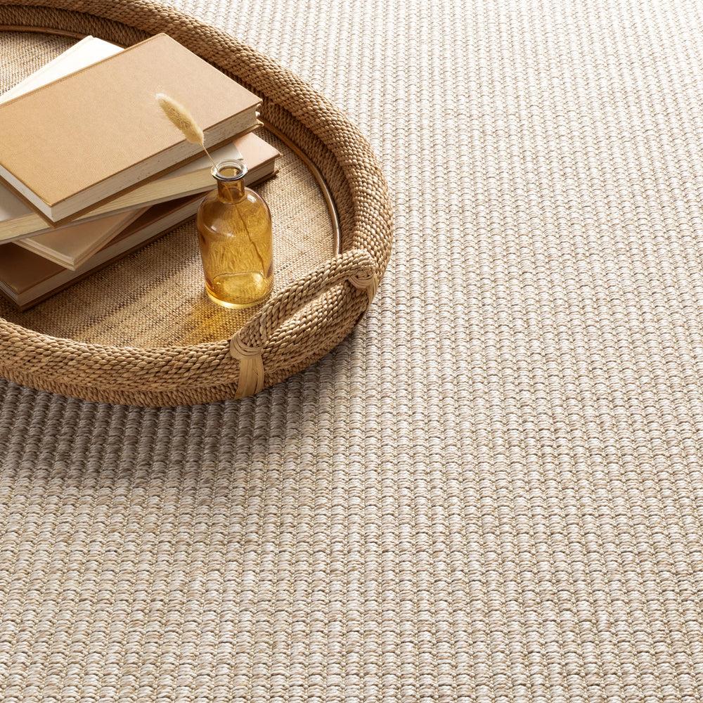 Basil Indoor/Outdoor Custom Rug | Wheat