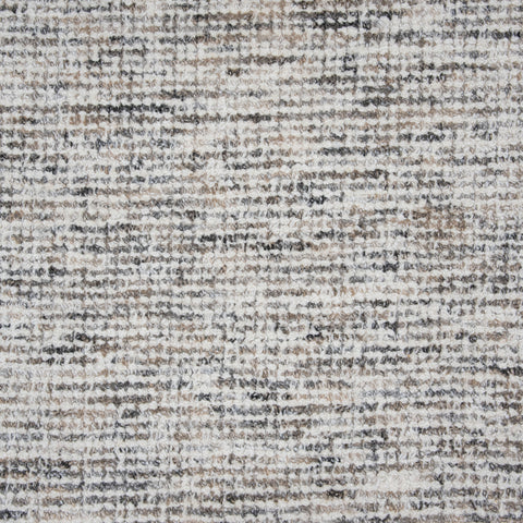 Camyra Textured Modern Custom Rug | Khaki