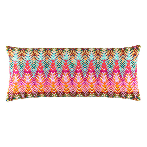 Anjelica Embroidered Decorative Pillow Cover | Multi