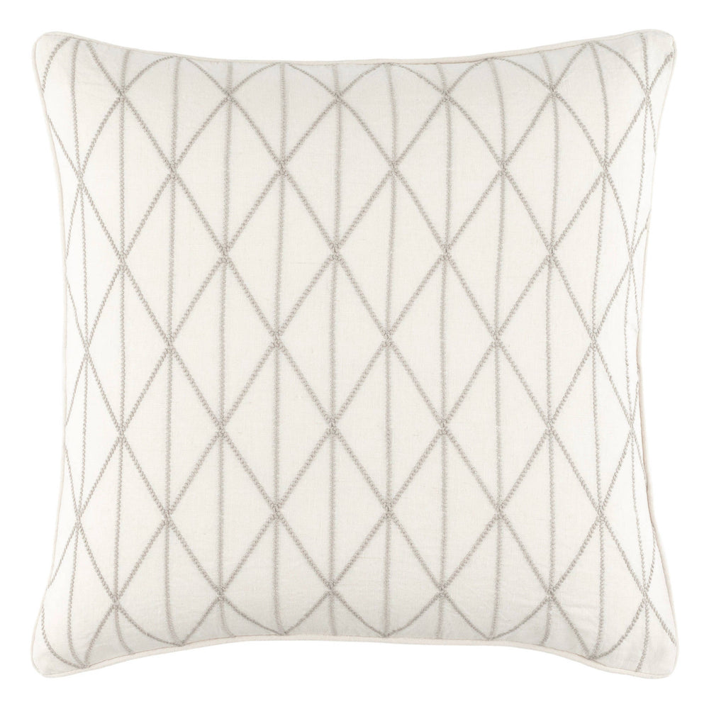 Adger Embroidered Decorative Pillow Cover | Plaster
