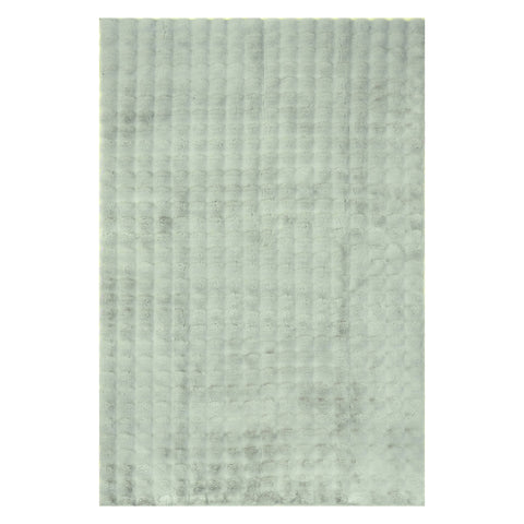 Katy Checkered Cloud Washable Rug | Green