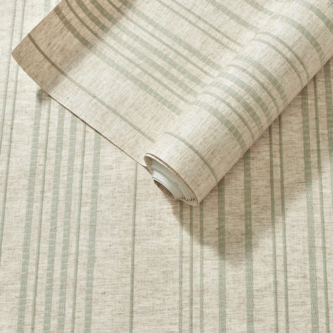 Mia Stripe Wallpaper | Desert Sage