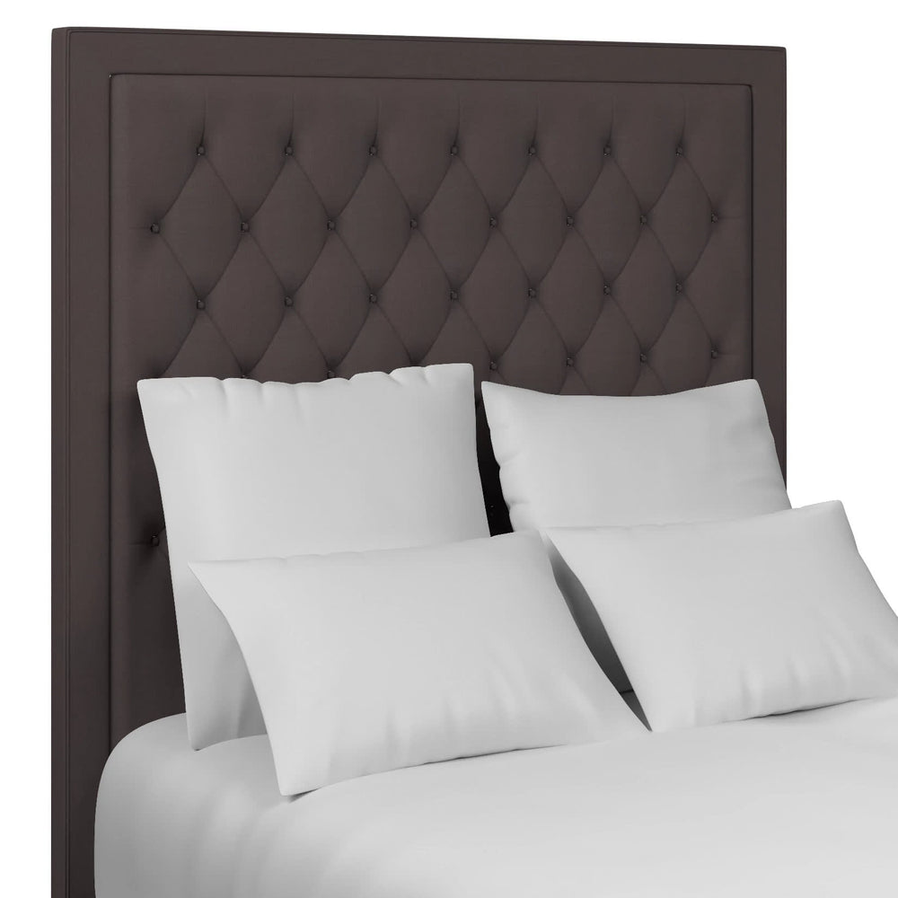 Stonington Tufted Headboard | Estate Linen Shale