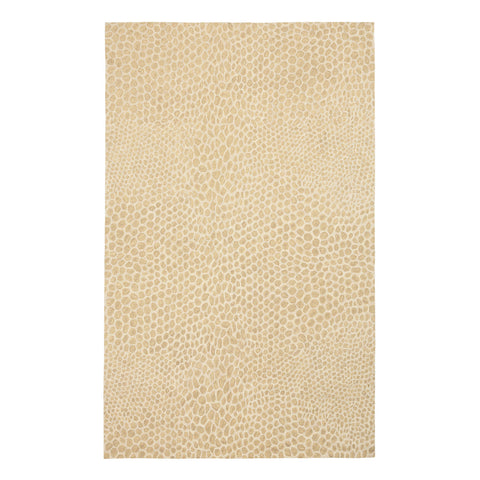 Anya Hand Micro Hooked Wool Rug | Yellow