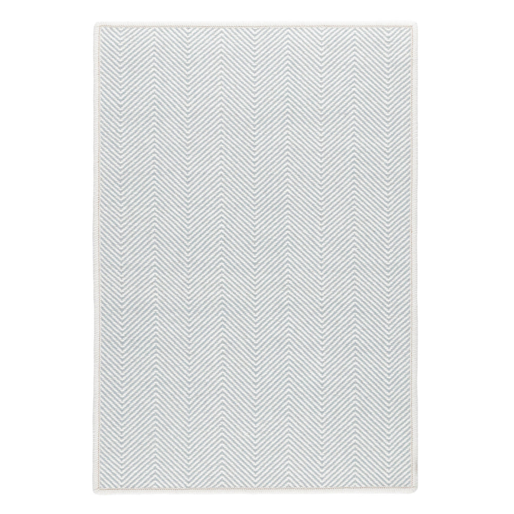 Batiste Woven Wool Custom Rug | Sky