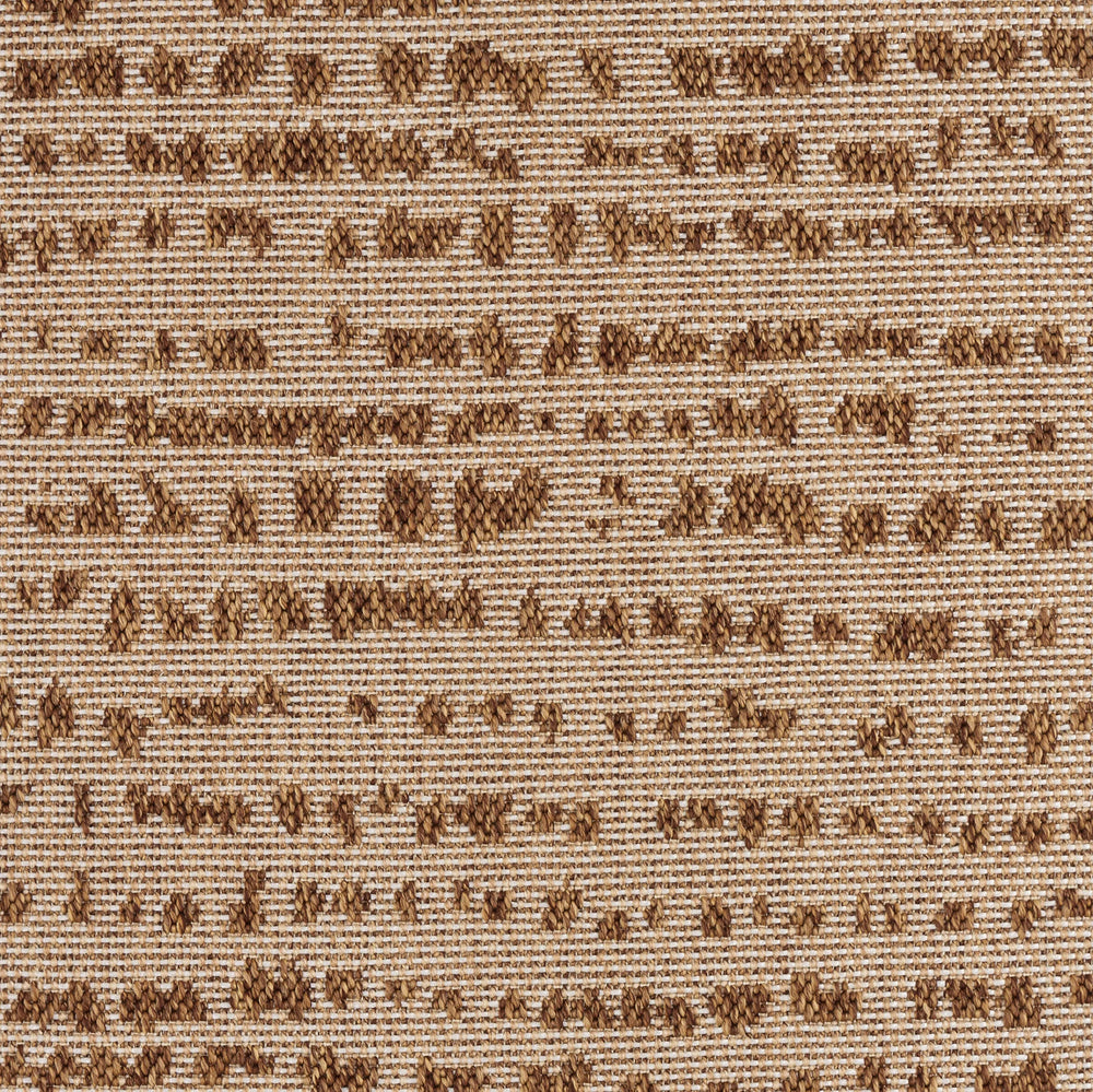 Heath Woven Indoor/Outdoor Custom Rug Swatch | Caramel