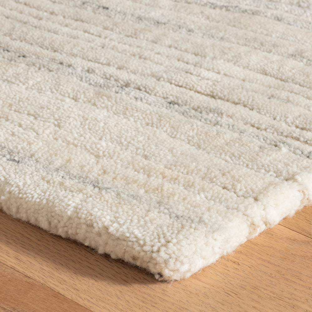 Avery Hand Tufted Wool Rug | Oatmeal