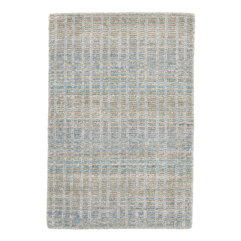 Geneva Handwoven Viscose/Cotton Rug | Blue