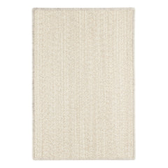Merrill Woven Wool Custom Rug | Ivory