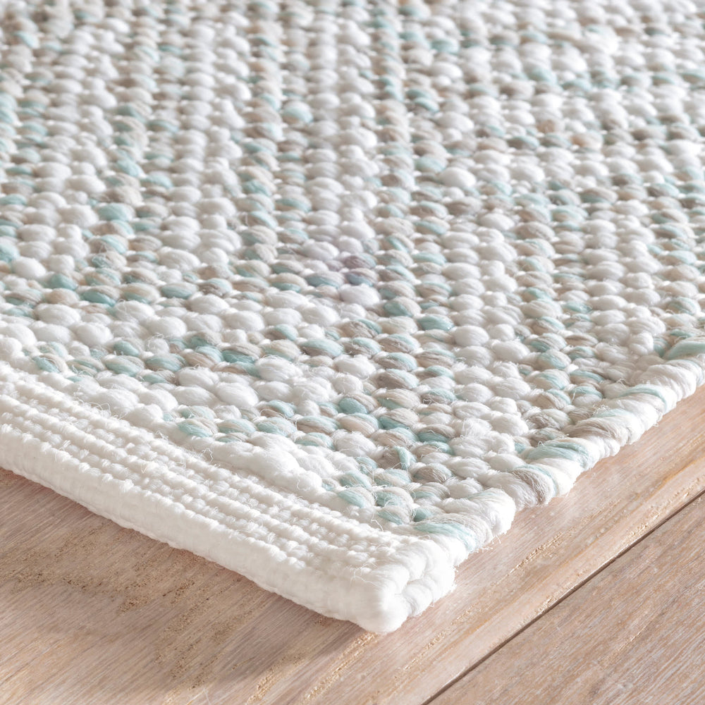 Crisscross Handwoven Indoor/Outdoor Rug | Ocean